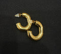 Gold earrings