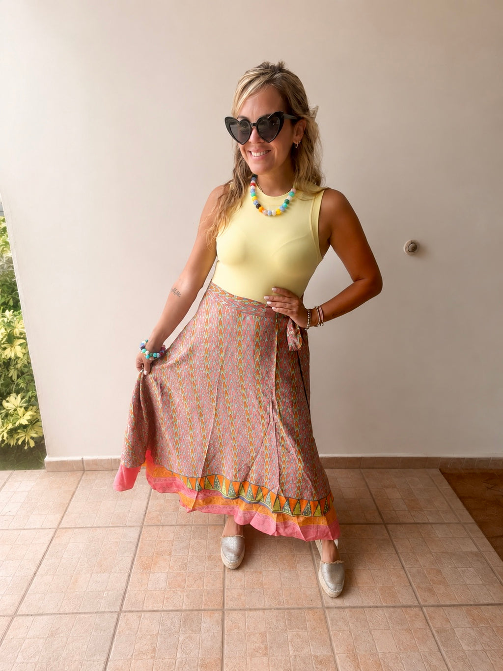 Falda reversible