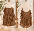 Ruffle lace dress