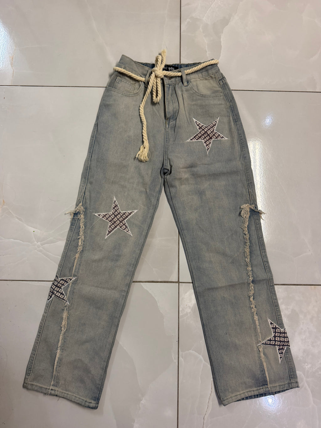 Denim Star Patch
