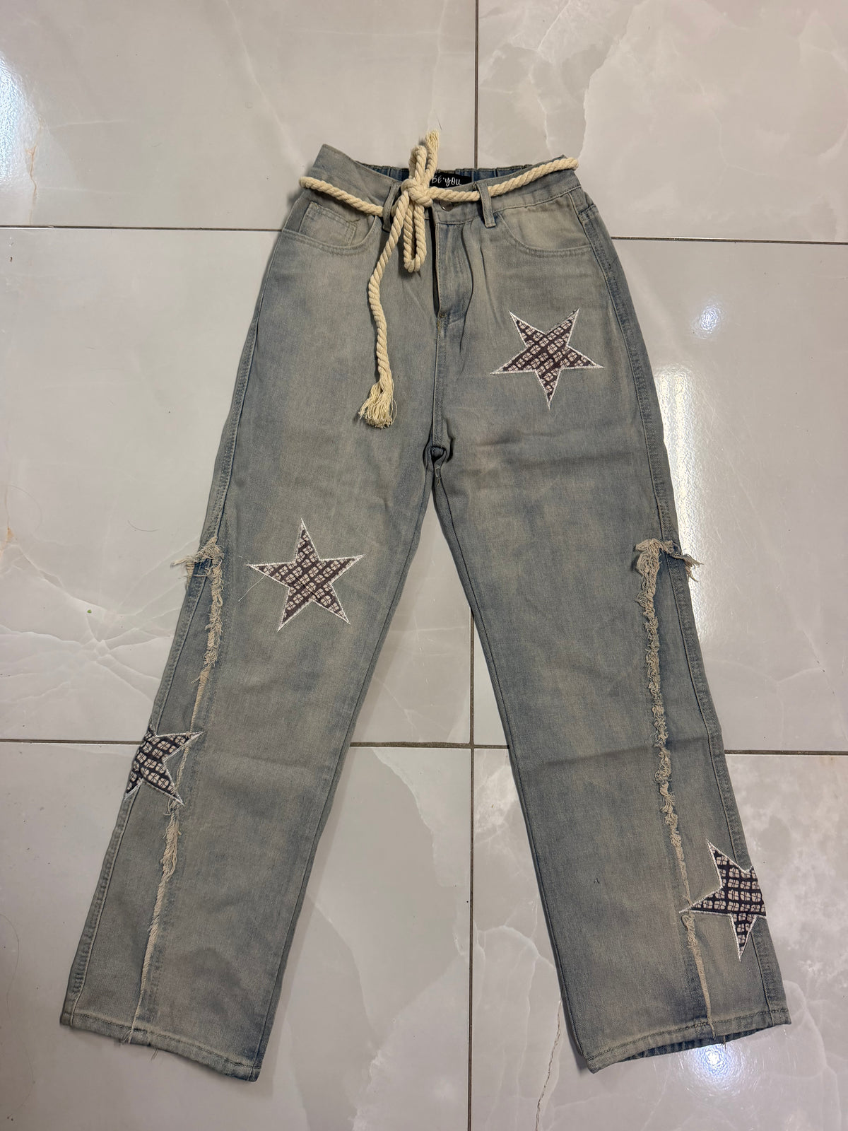 Denim Star Patch