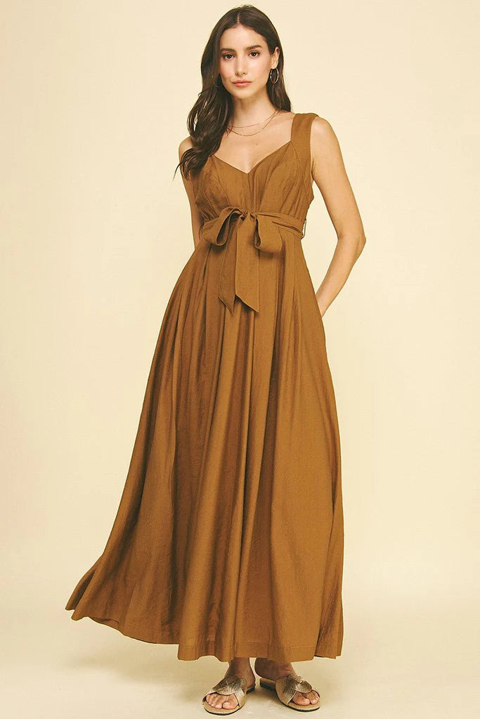 Catalina Gold Dress