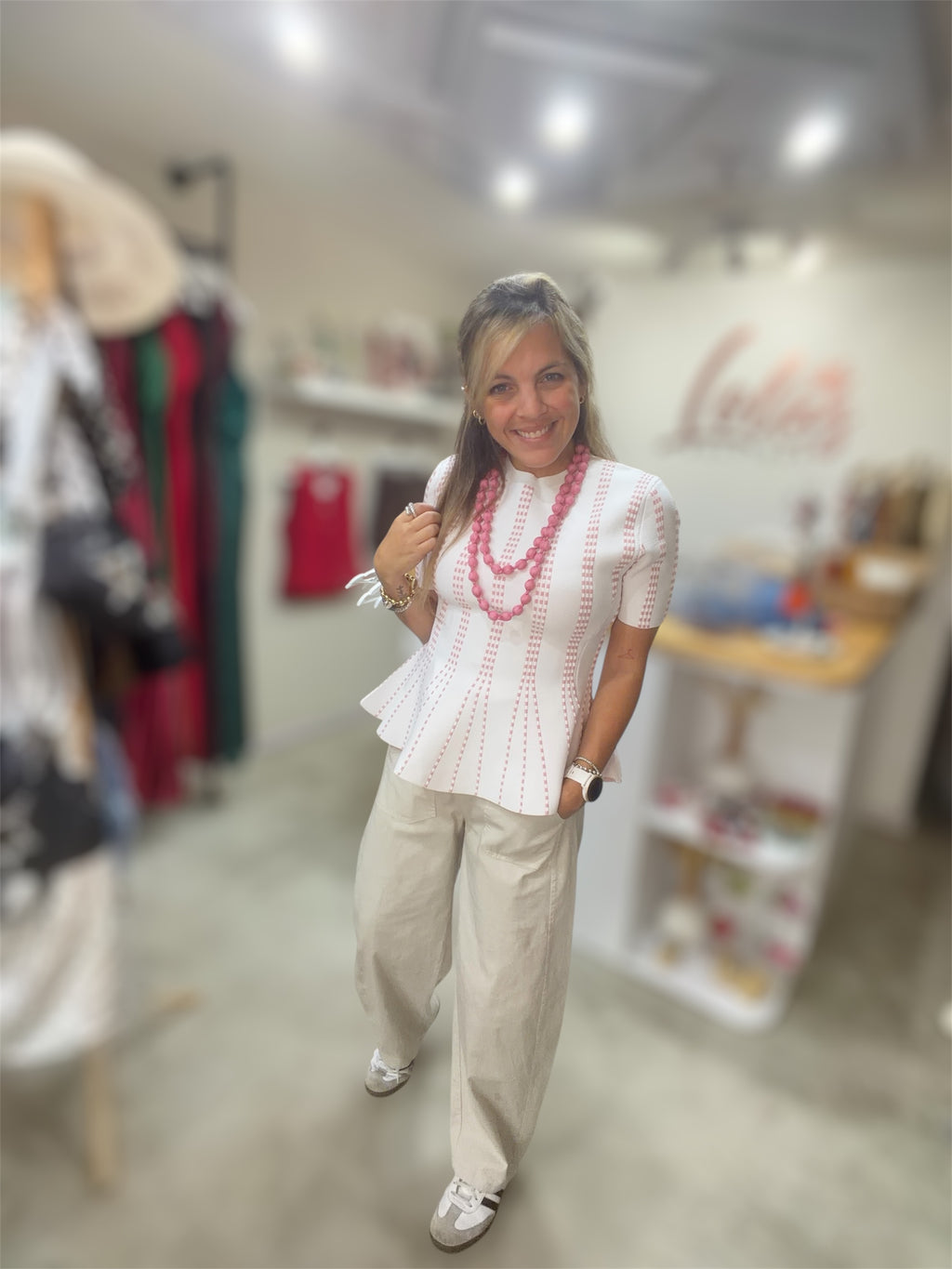 Peplum top