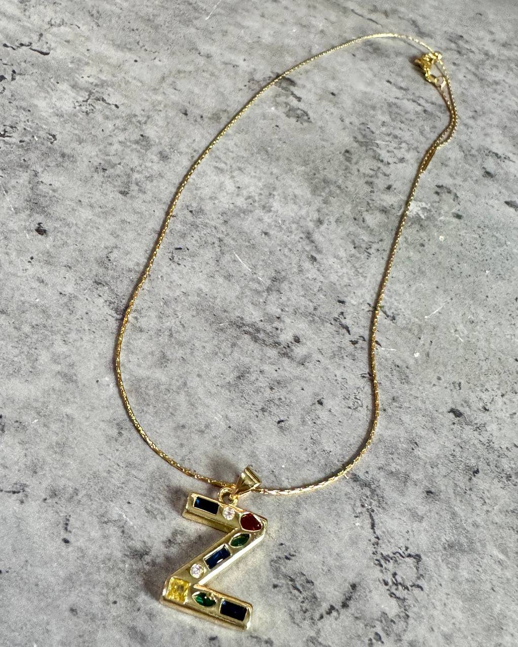 Letter Necklace