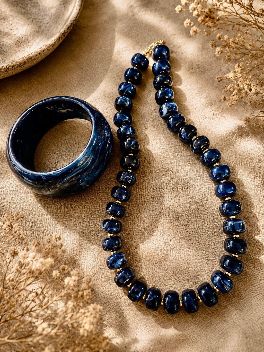 Chunky bangles en resina