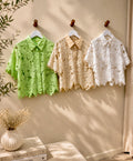 Embroidery top