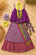 Falda reversible