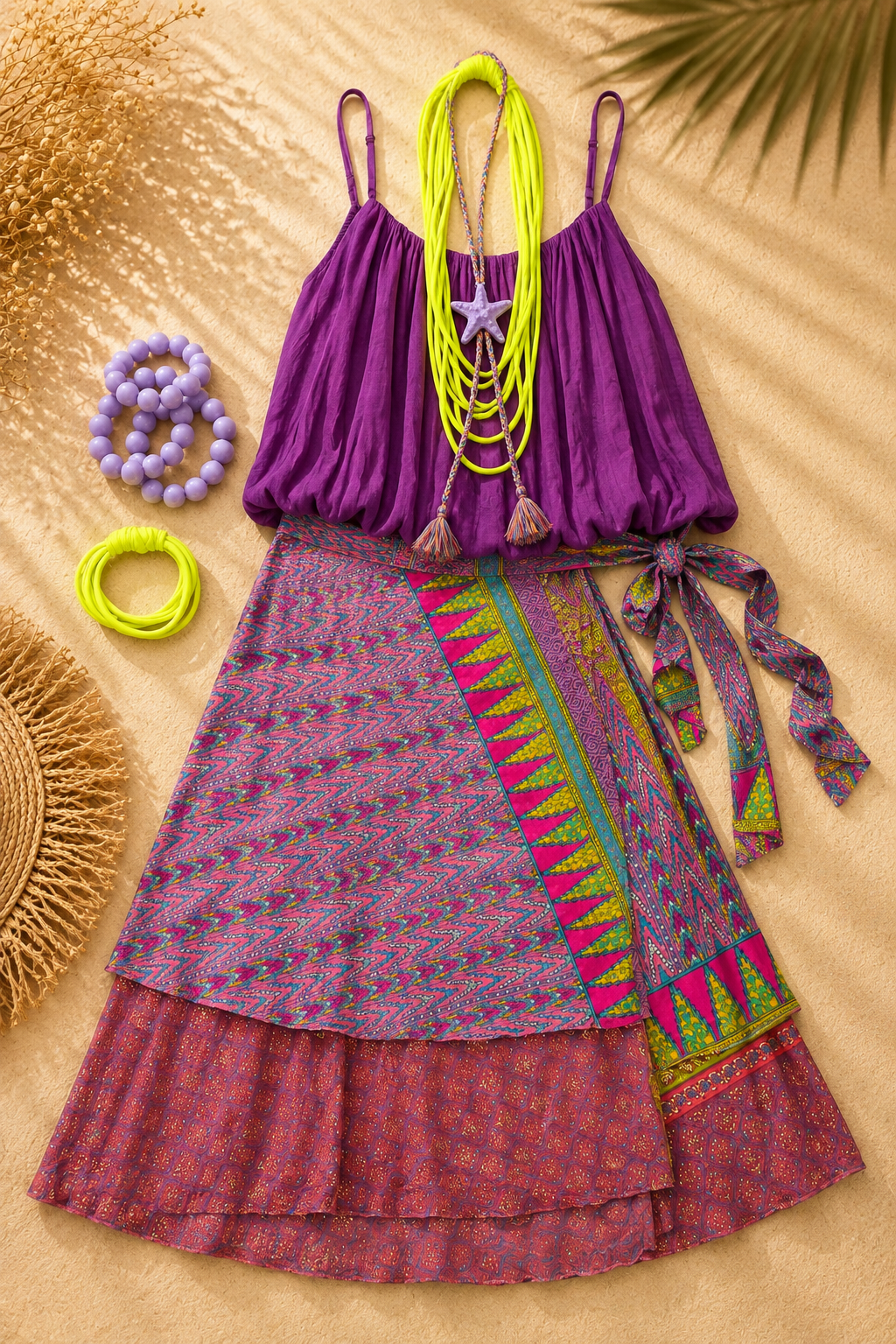 Falda reversible