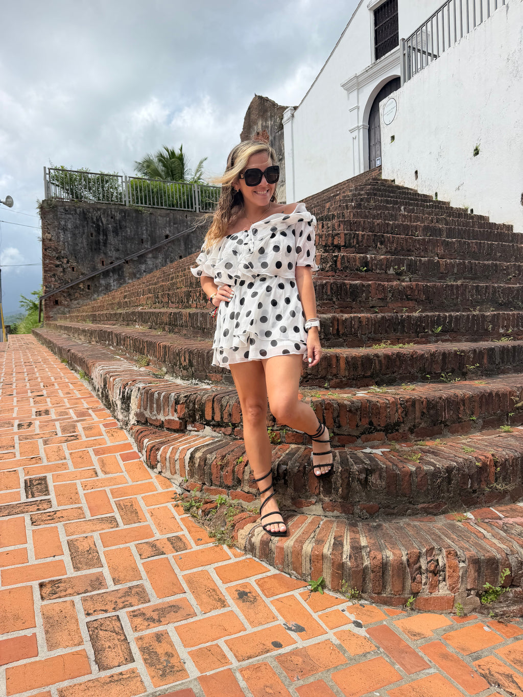 Polkadot romper