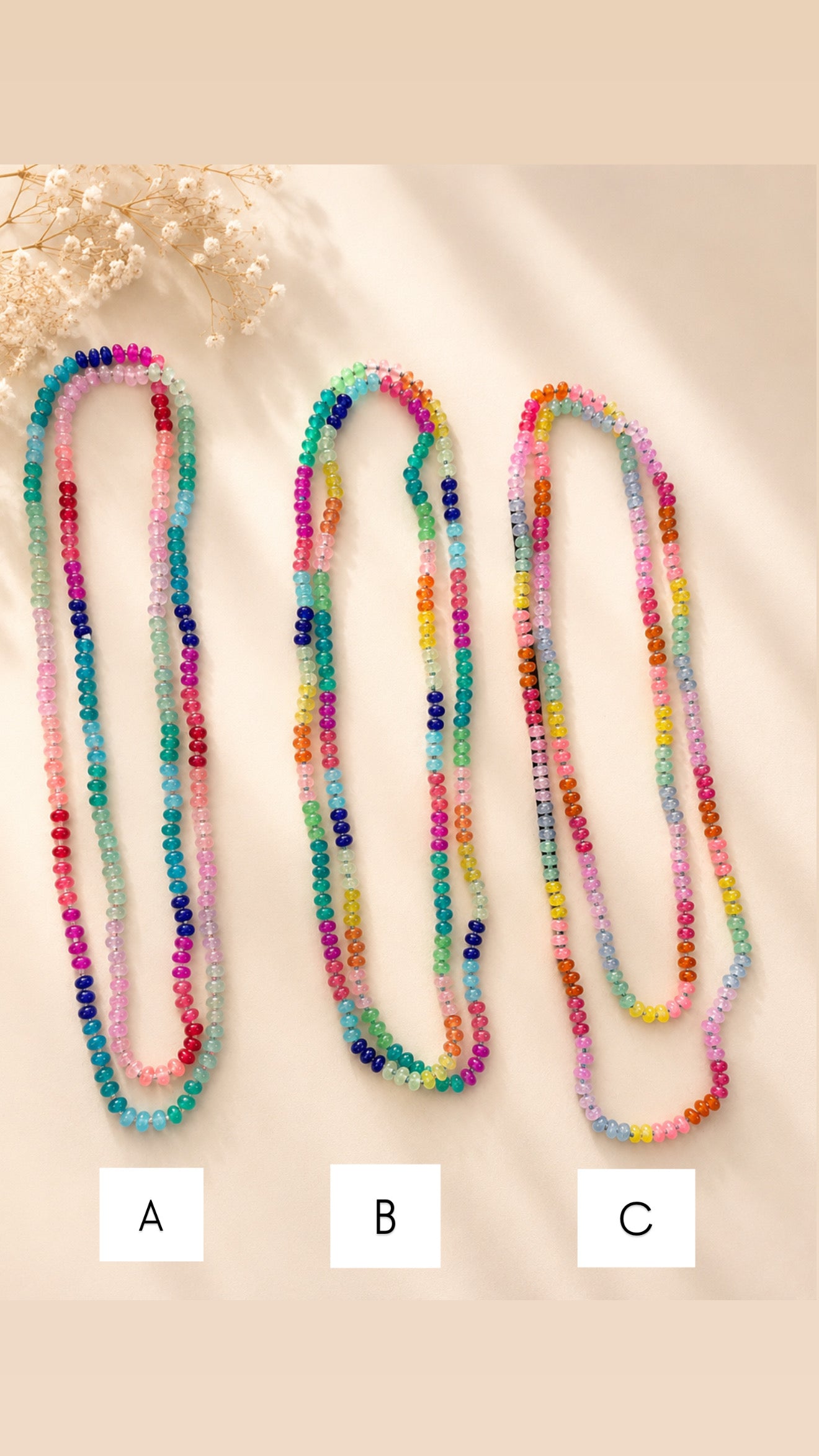 Rainbow semipreciosas