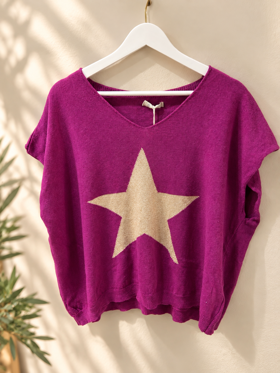Star sweater top