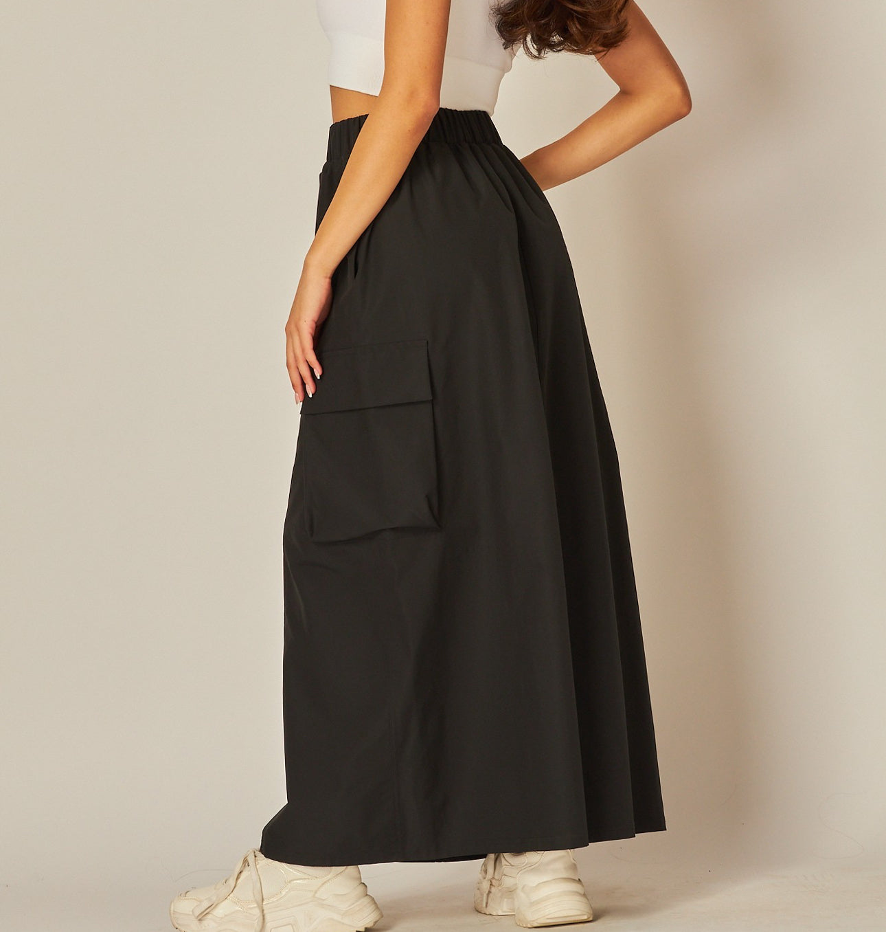 Cargo Maxi Skirt