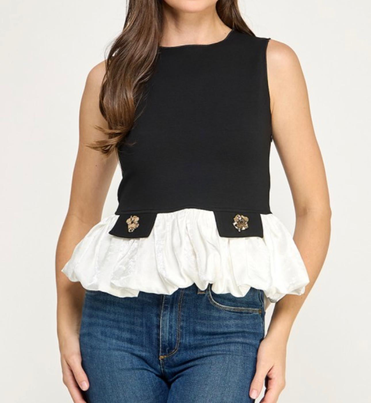 Bubble Botton Top