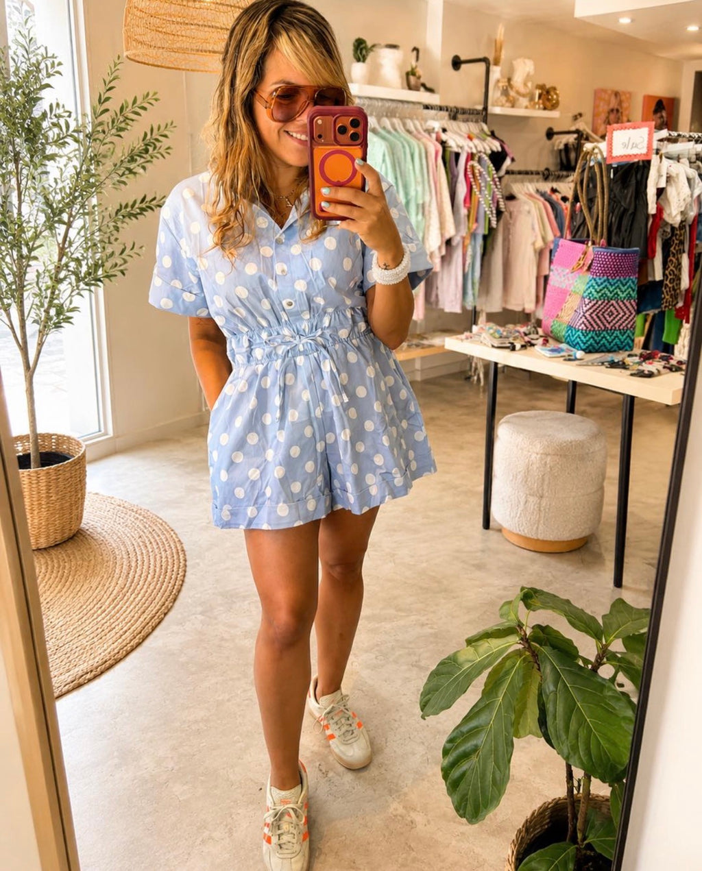 Polkadot romper