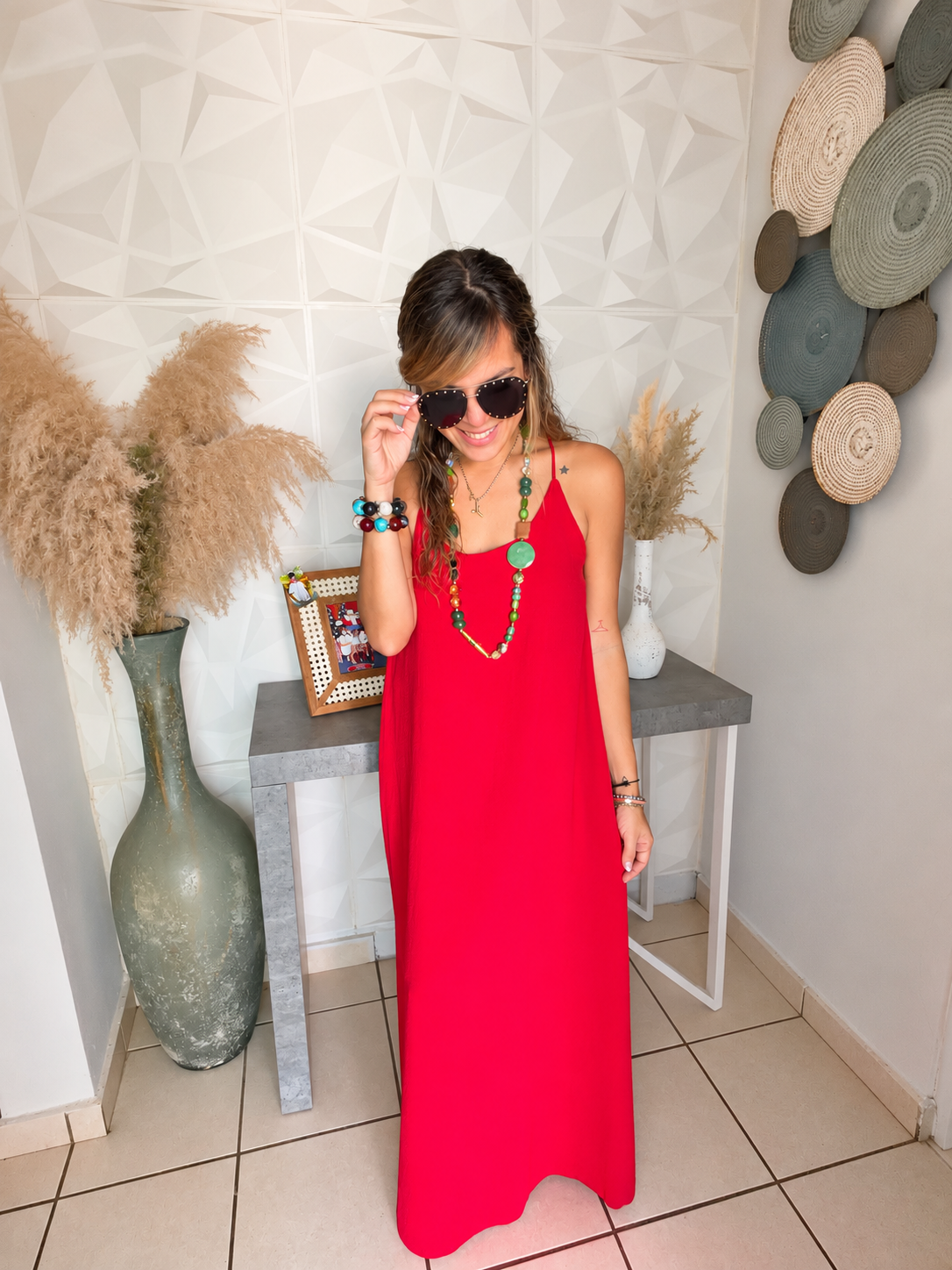 Italy maxi dress