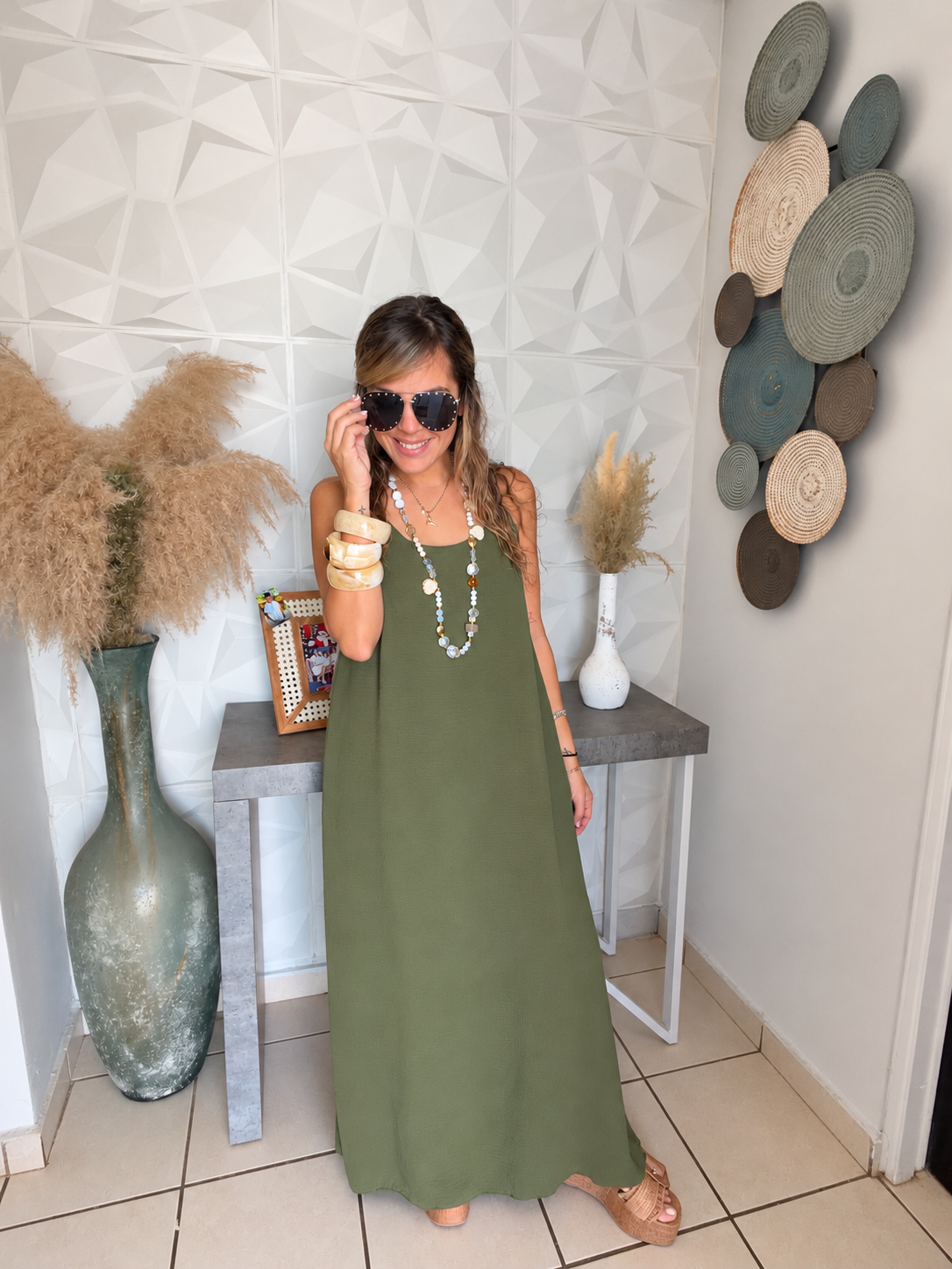 Italy maxi dress