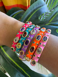Cuff esmaltadas