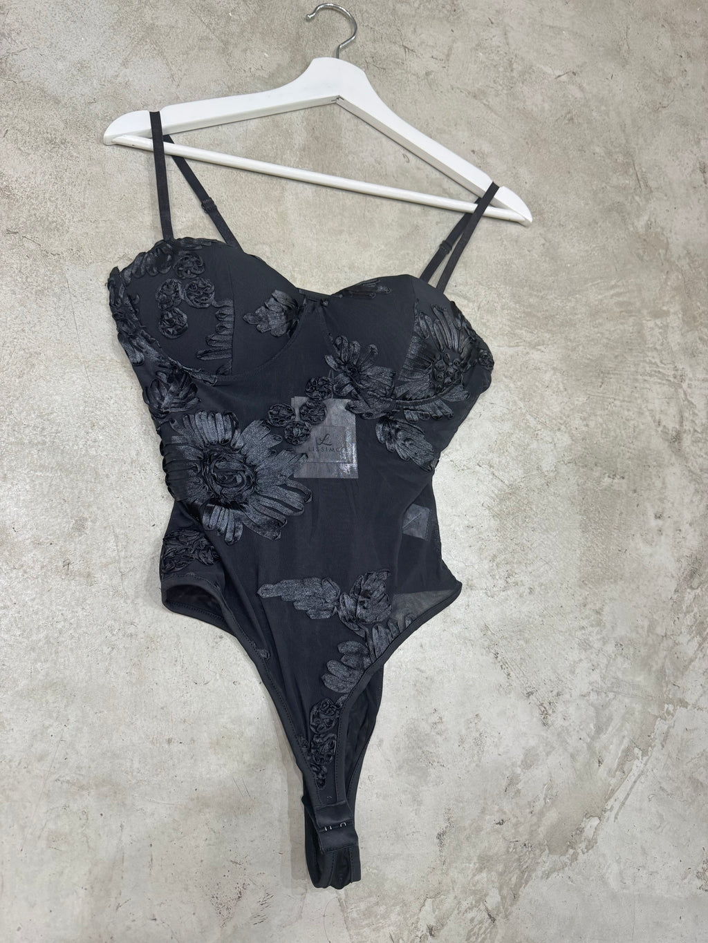 Lace black bodysuit