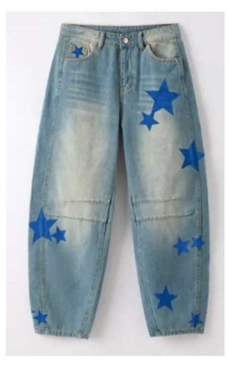 Star denim barrel