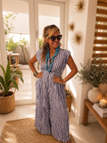 Front zip jumpsuit