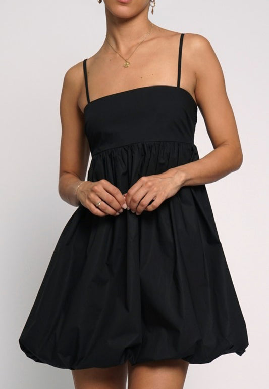 Bubble Black Dress