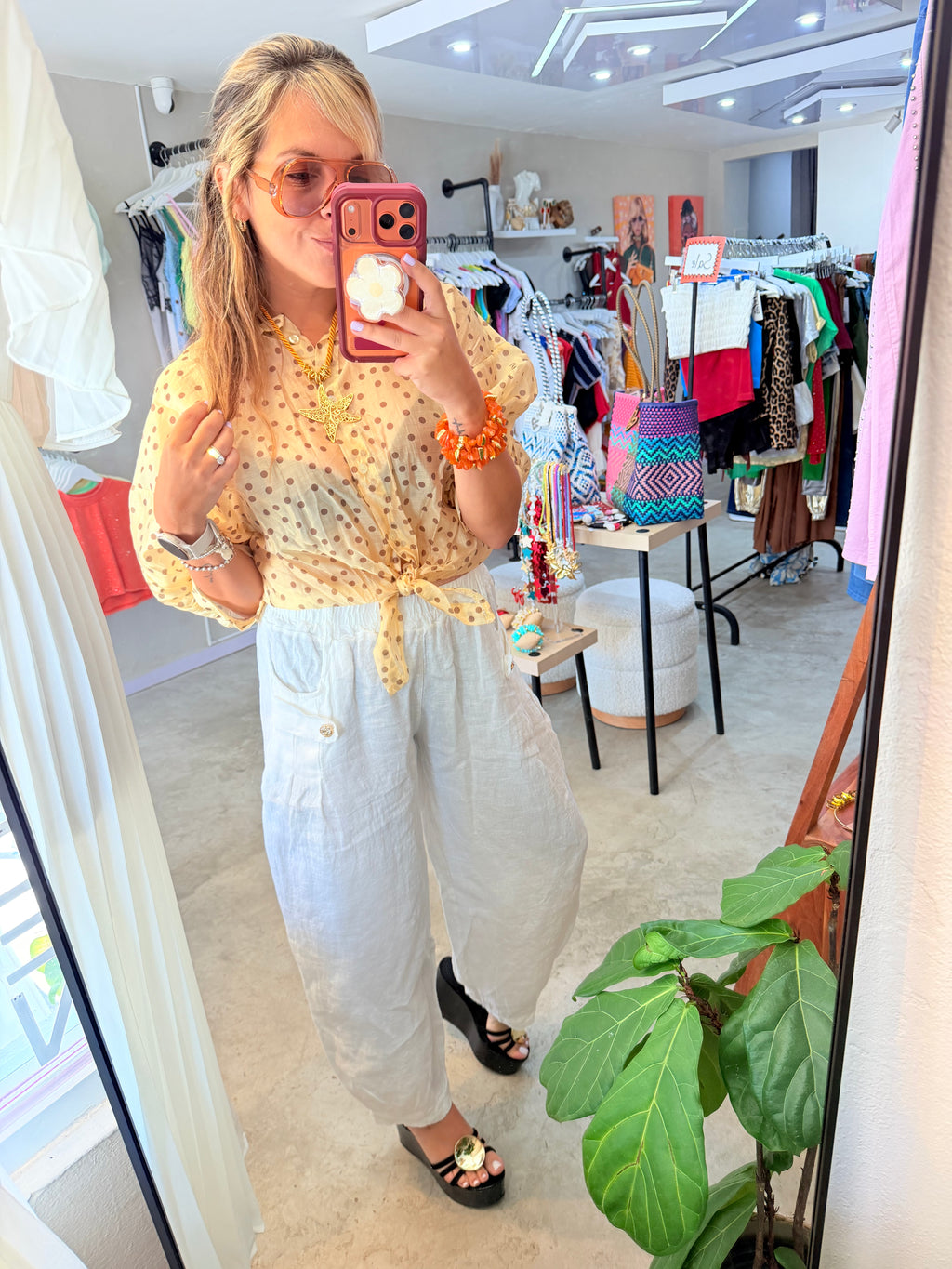 Linen pants