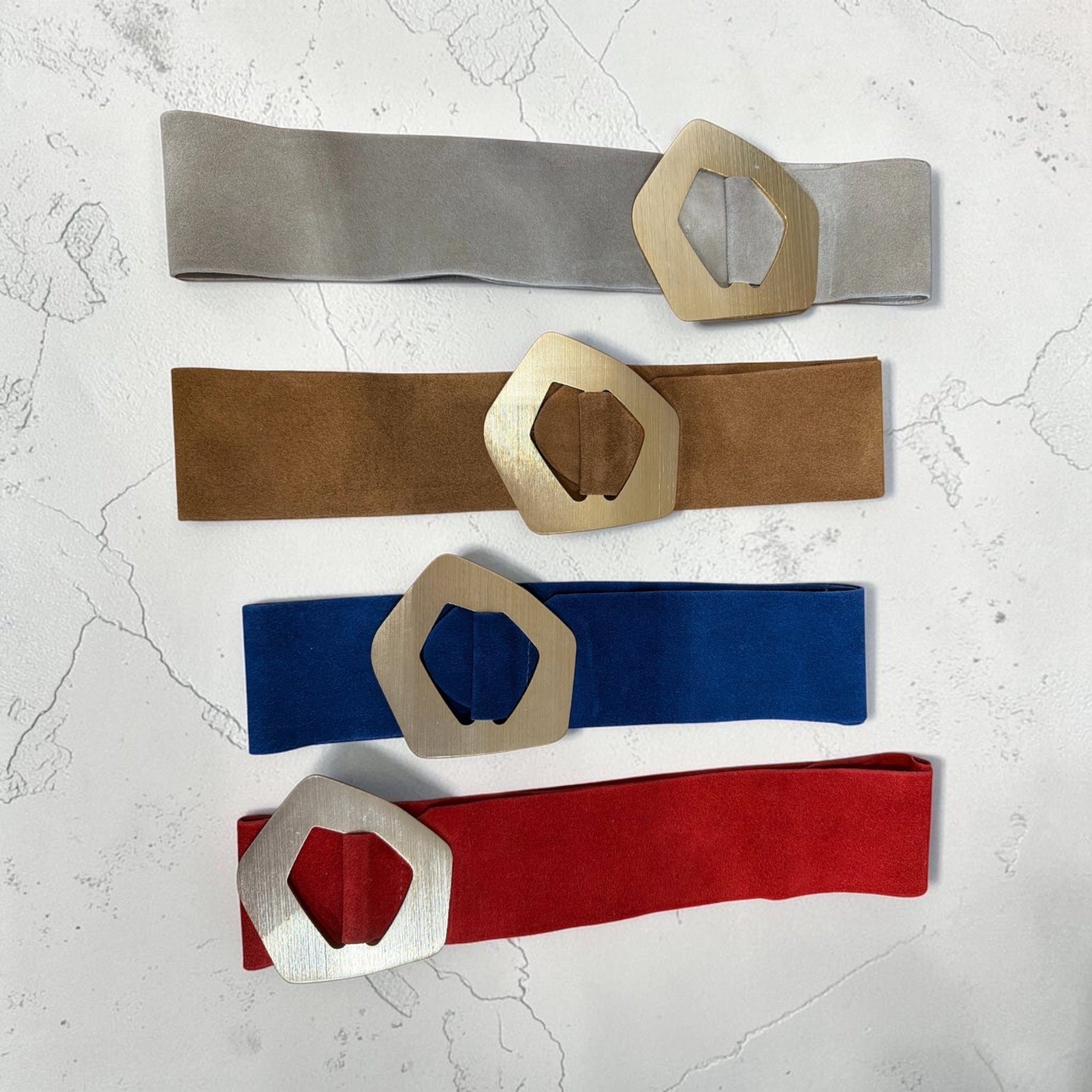 Genuine leather belts