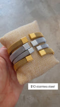Stainless steel cuff