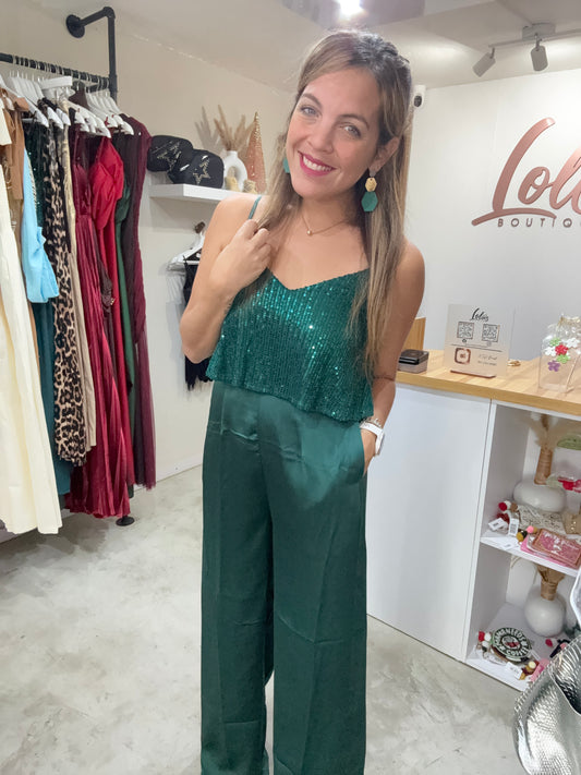 Sequin Jumpsuit