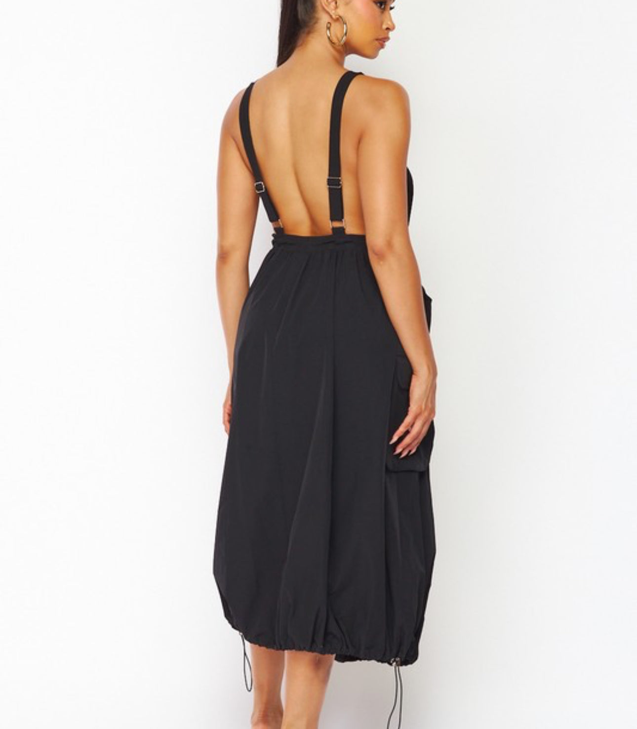 Cargo Overall Dress