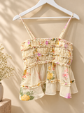 Flower print top