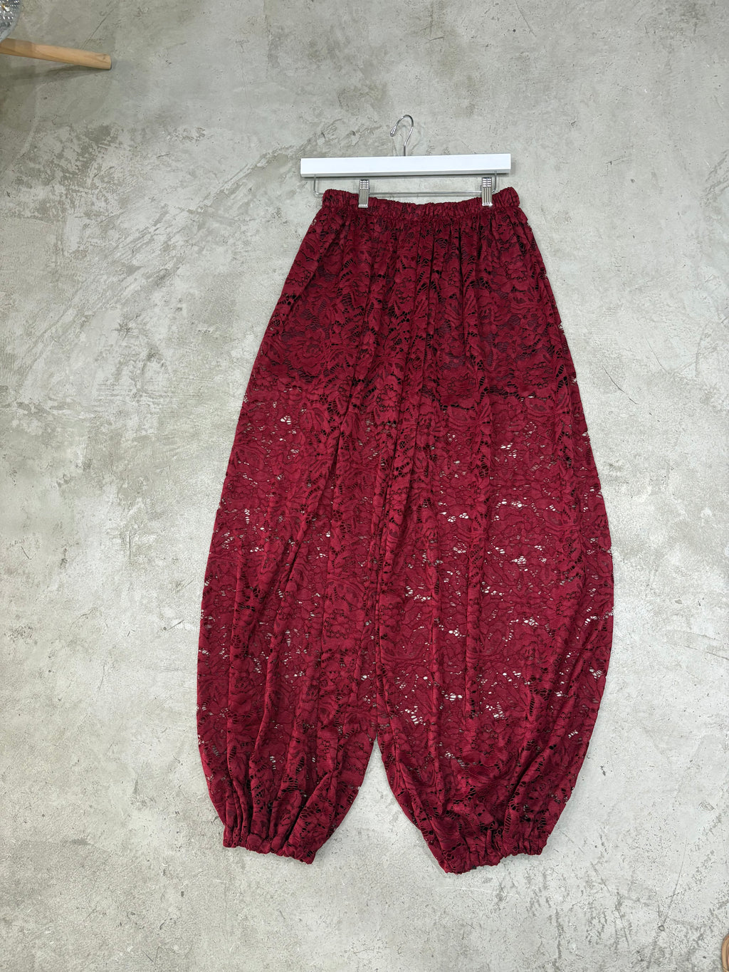 Lace bubble Pant