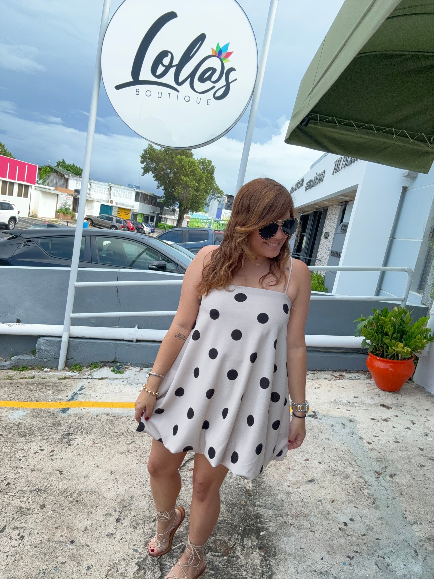 Polka Dots Bubble Dress