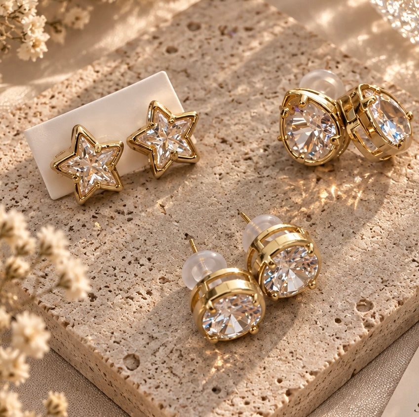 Sirconia earrings