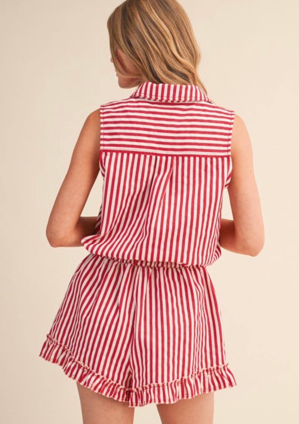 Striped Romper