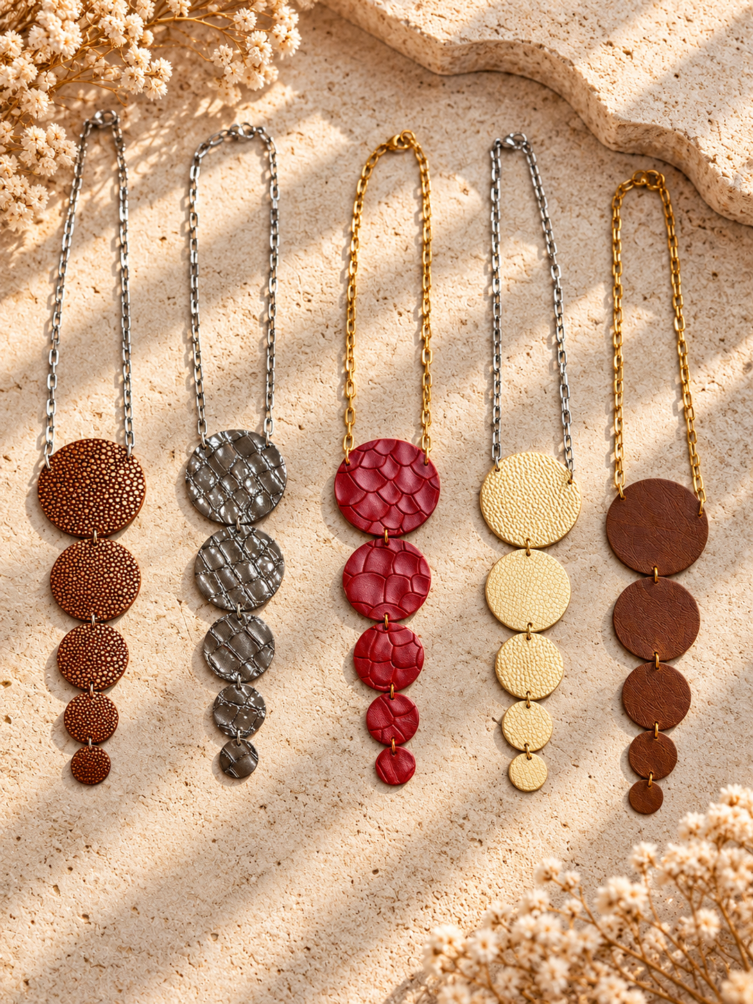 Autumn necklaces