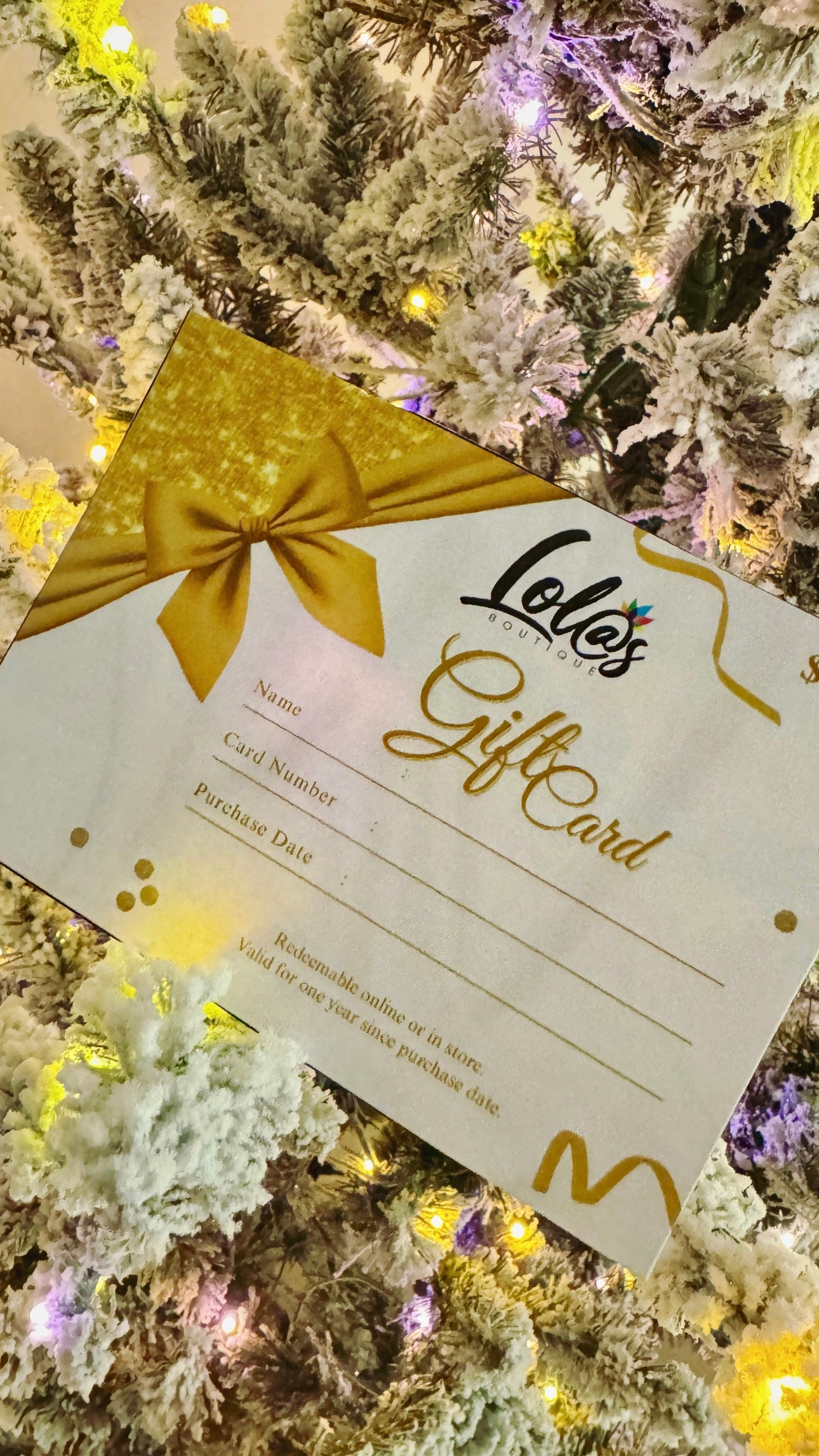 Lolas Boutique Gift Certificate