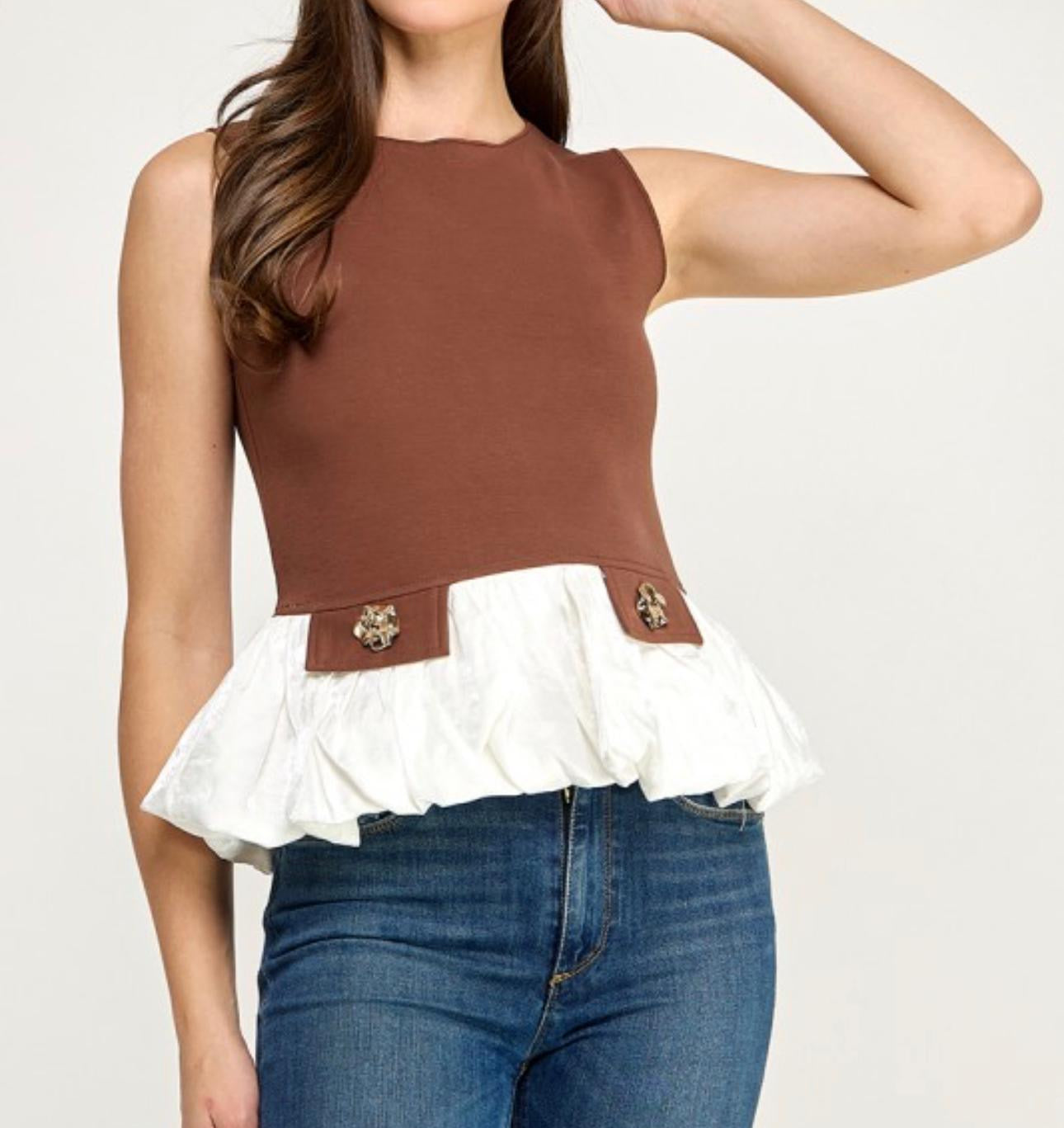 Bubble Botton Top