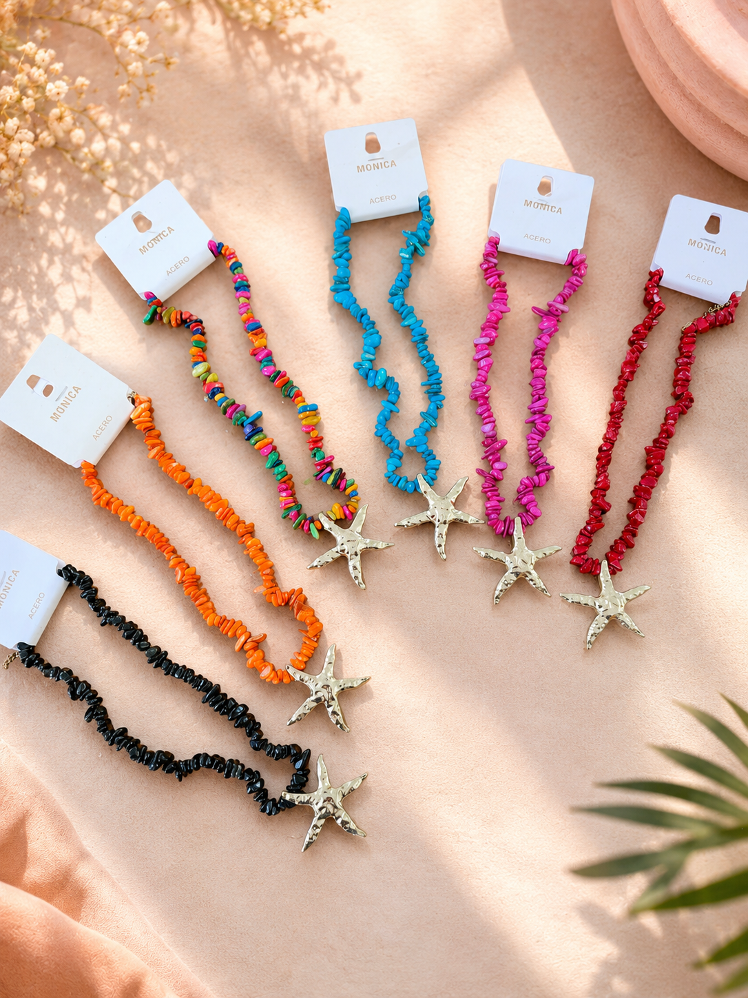 Twinkle beach necklaces
