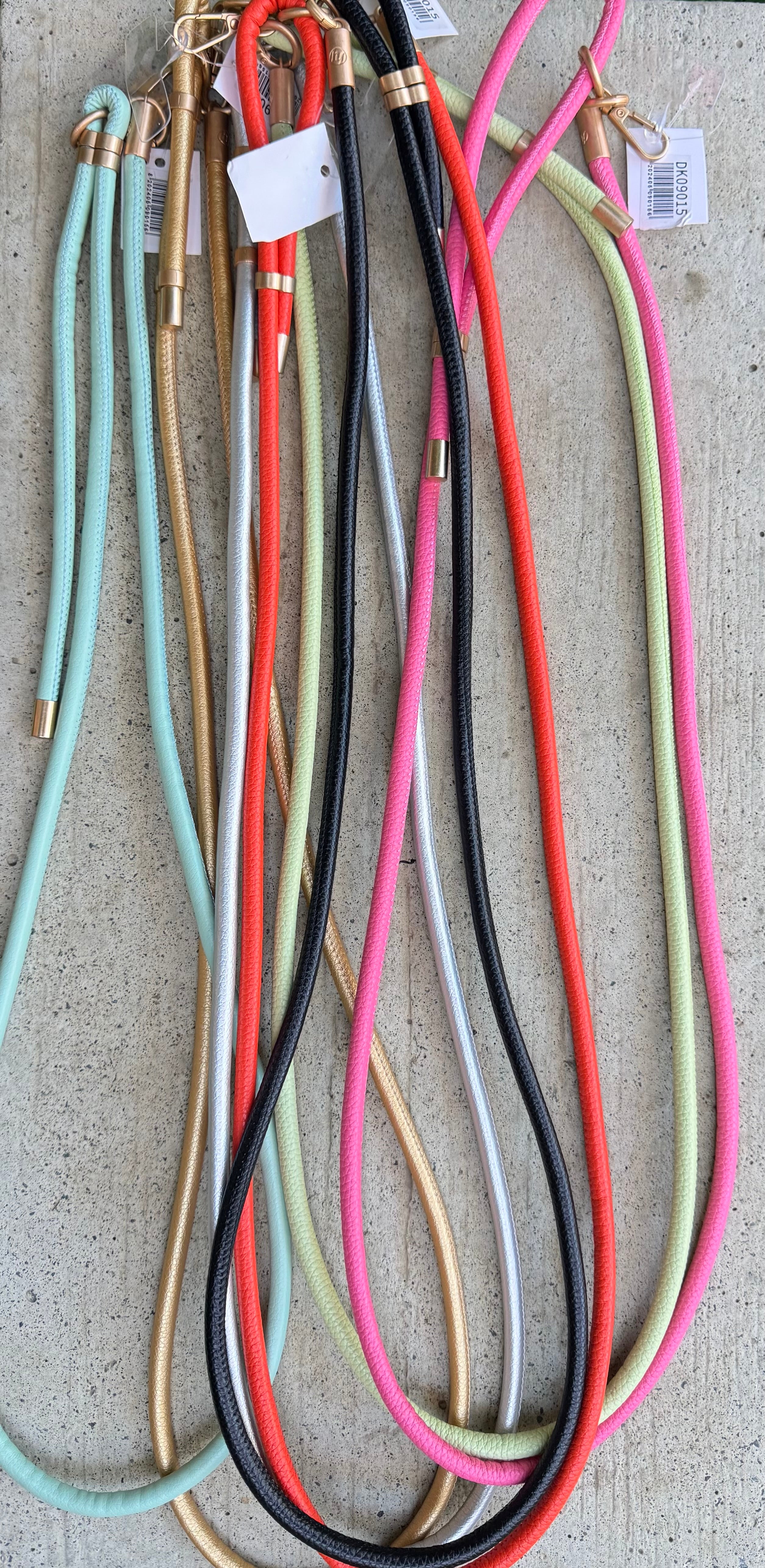 Leather phone chains