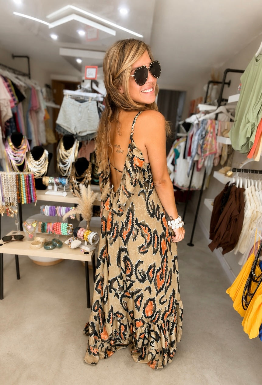 Fall maxi dress