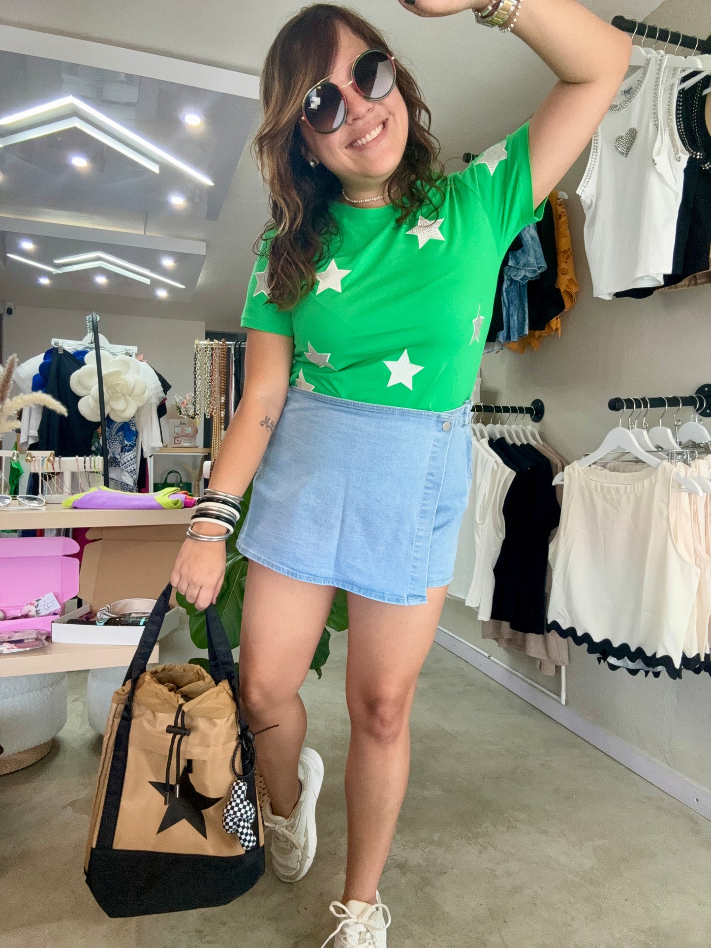 Star Green Shirt