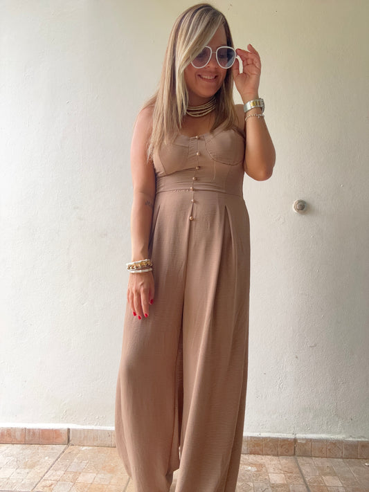 Nude Jumpsuit