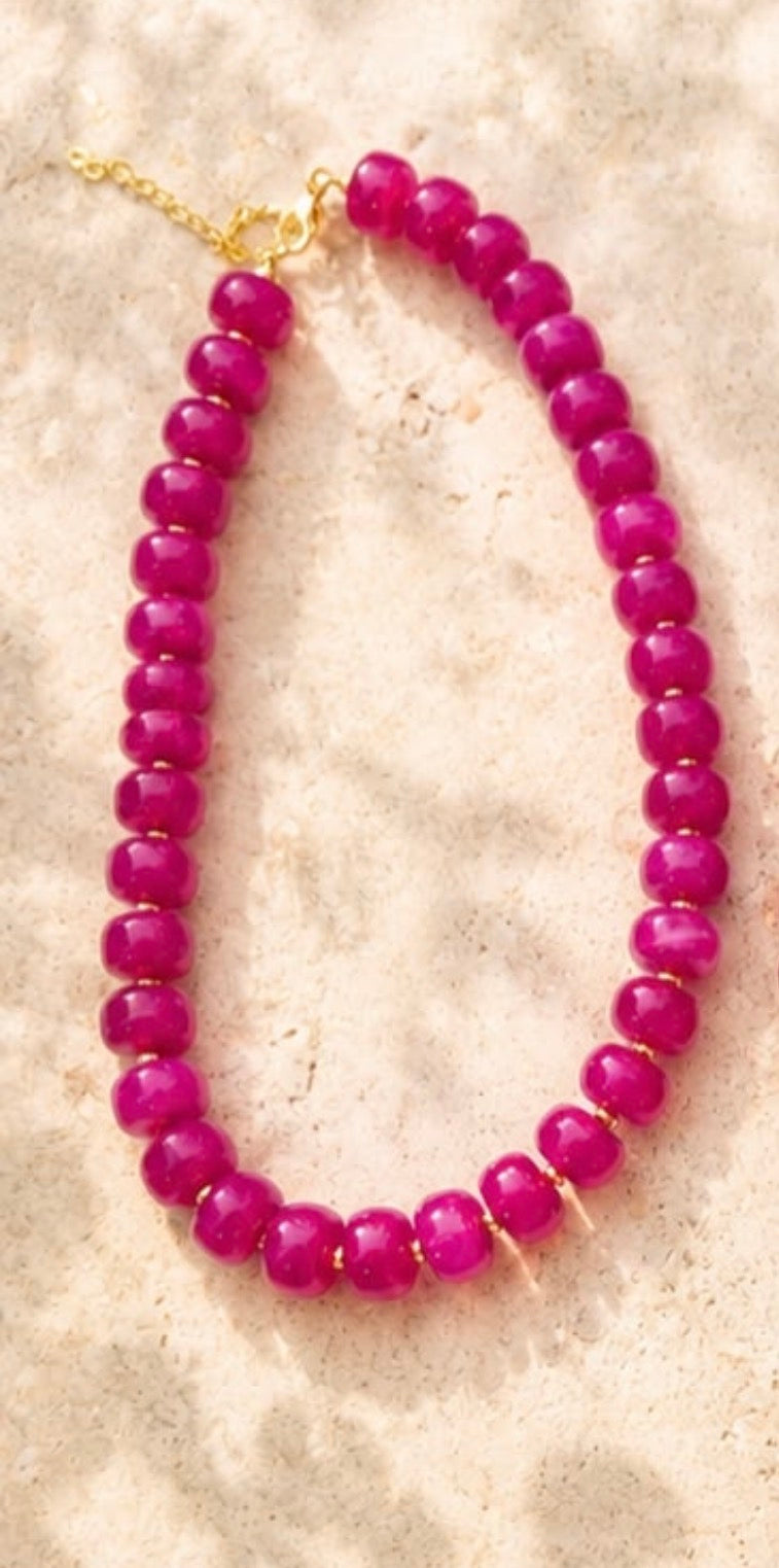 Candy cane necklaces