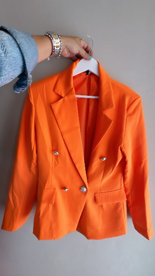 Orange Blazer