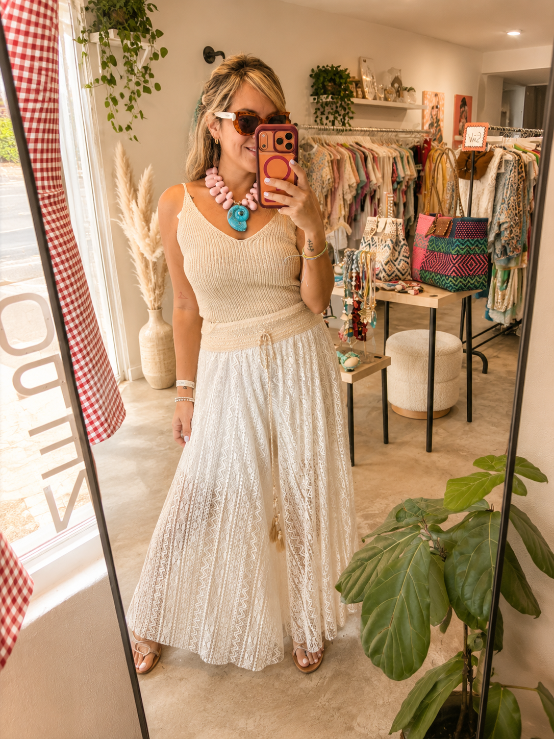 Boho lace pant