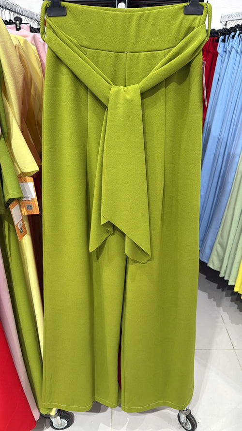 Apple green palazzo
