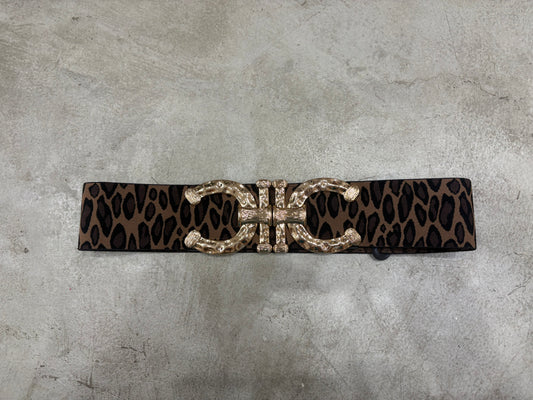 animal print belt