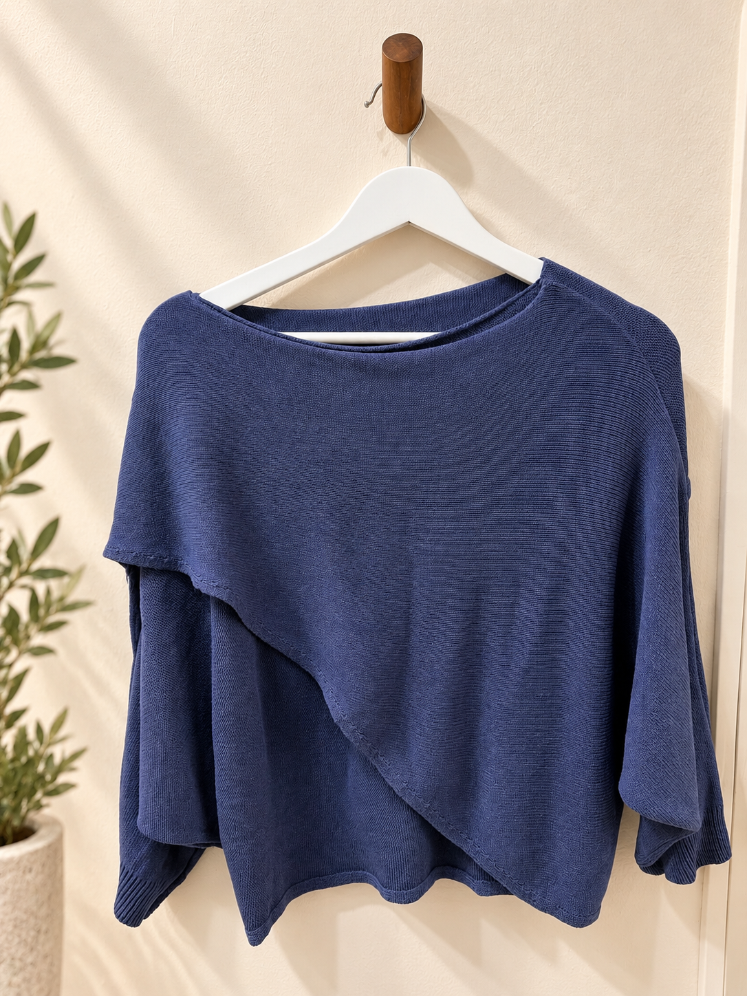 Navy sweater