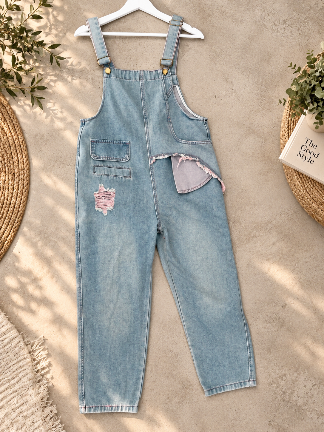 Denim jumpsuit